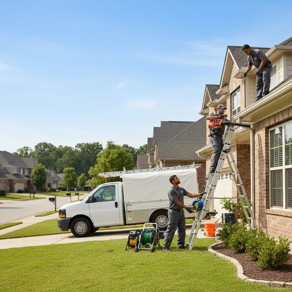 Home Gutter Service in Okemah, OK near me